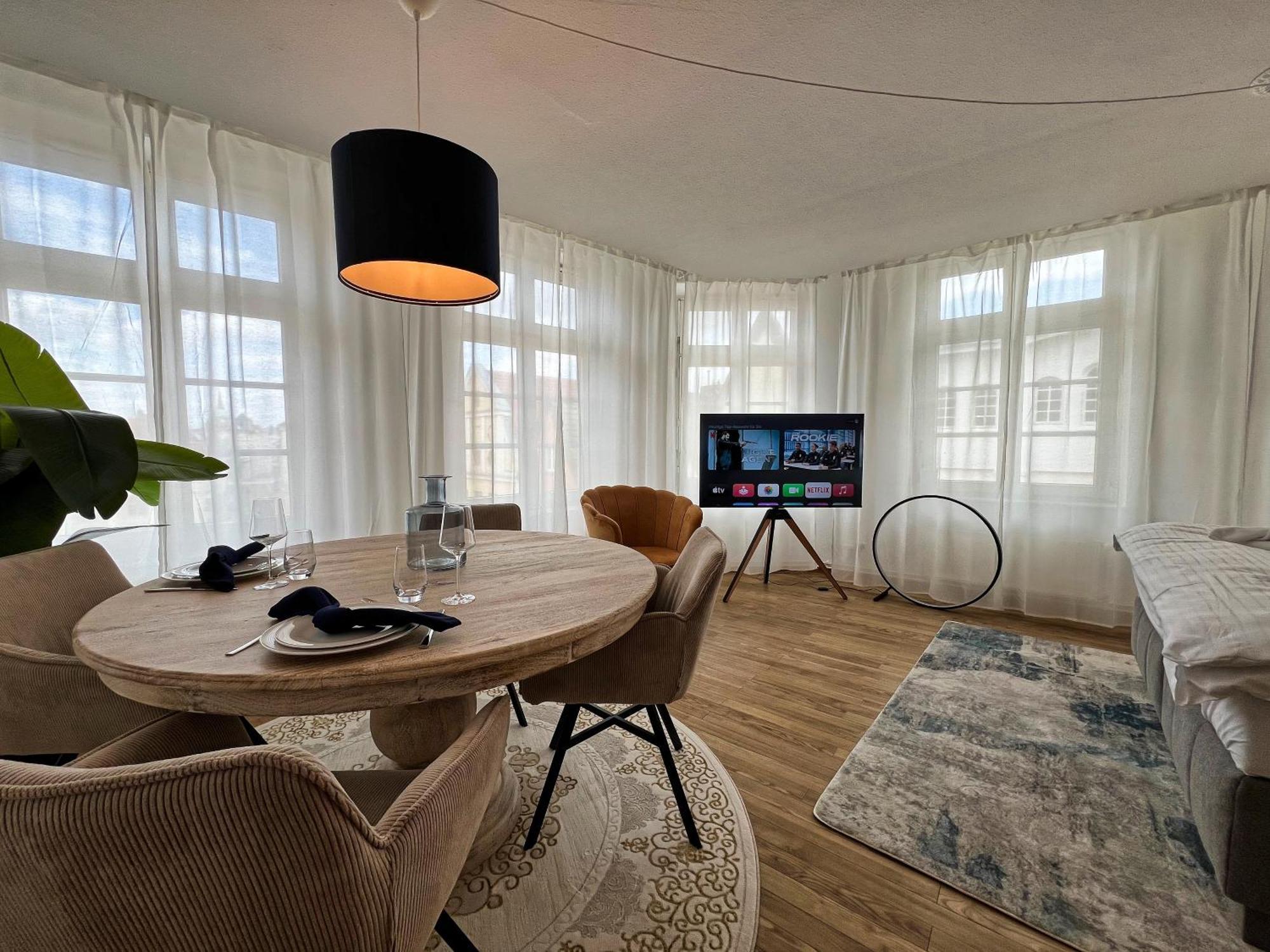 Nr 3 Lichtdurchflutetes Apartment Am Historischen Marktplatz 66 Qm #Cosiness Company 23 Schwerin  Eksteriør billede