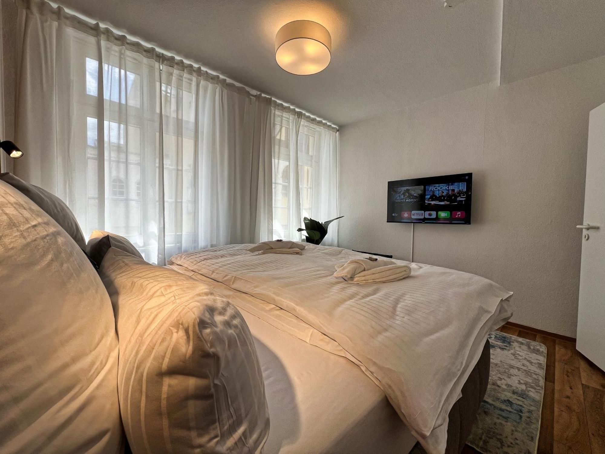 Nr 3 Lichtdurchflutetes Apartment Am Historischen Marktplatz 66 Qm #Cosiness Company 23 Schwerin  Eksteriør billede